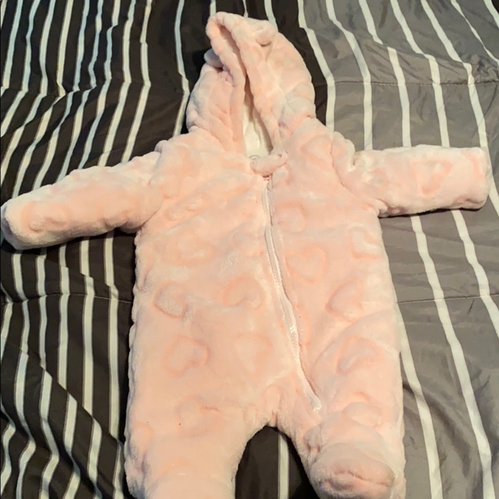 Warm footed onsie